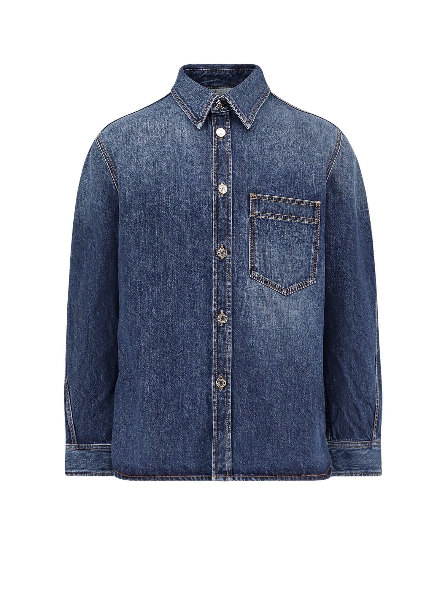 Givenchy Shirts Blue Cotone