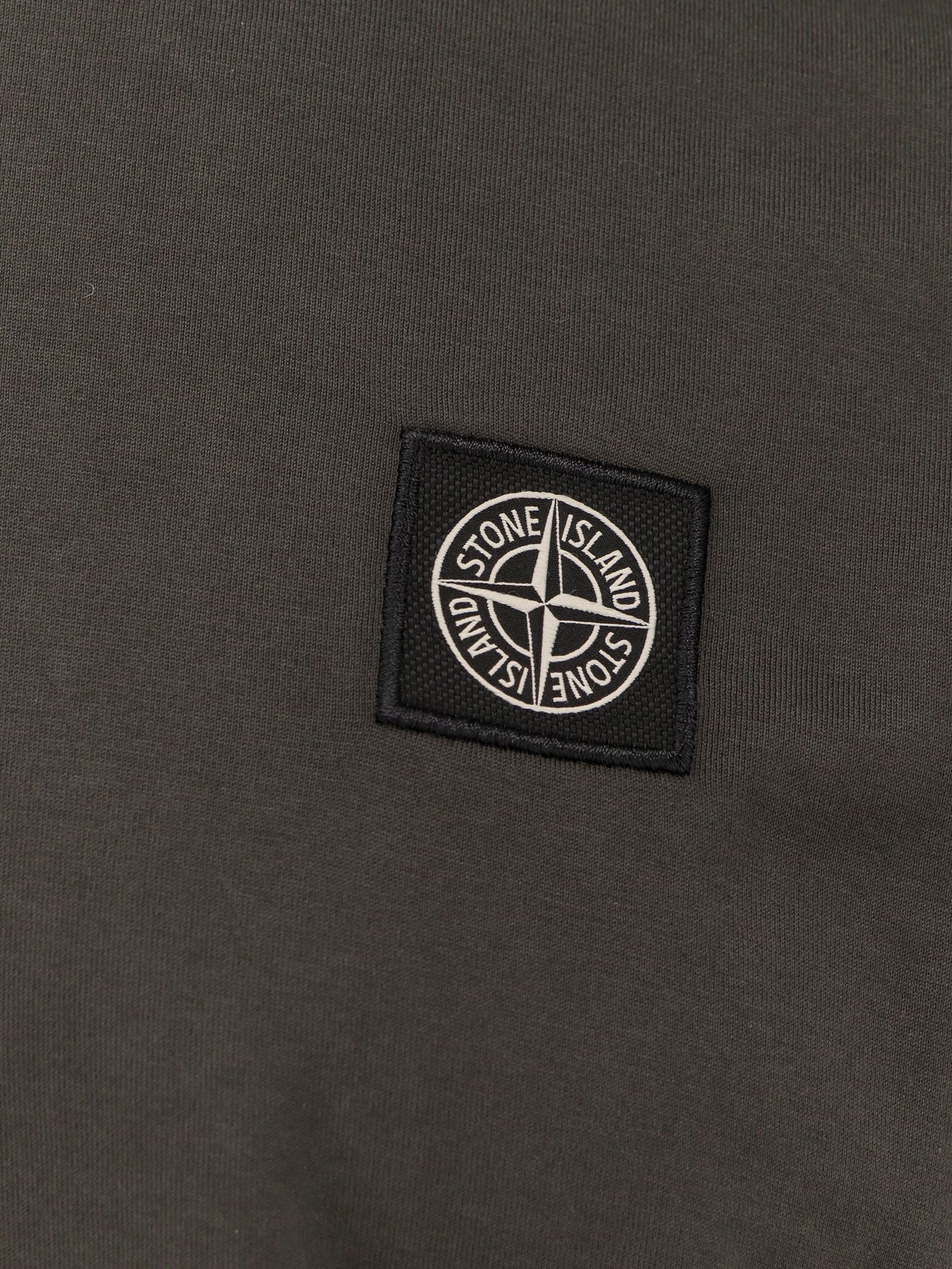 Stone Island T-Shirts And Polos Lead Grey Capo: Cotone
