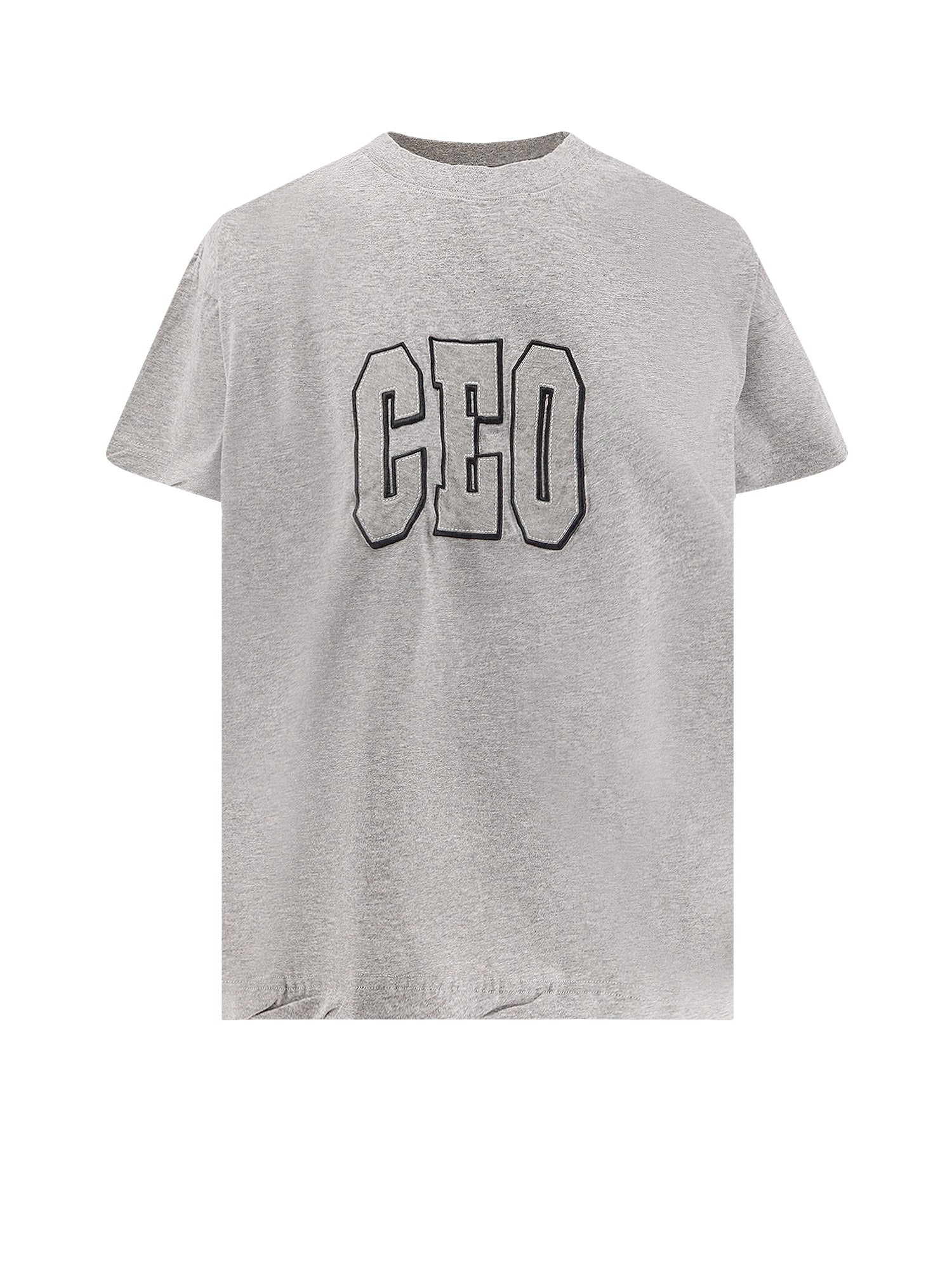 Balenciaga T-shirts and Polos Grey Cotone