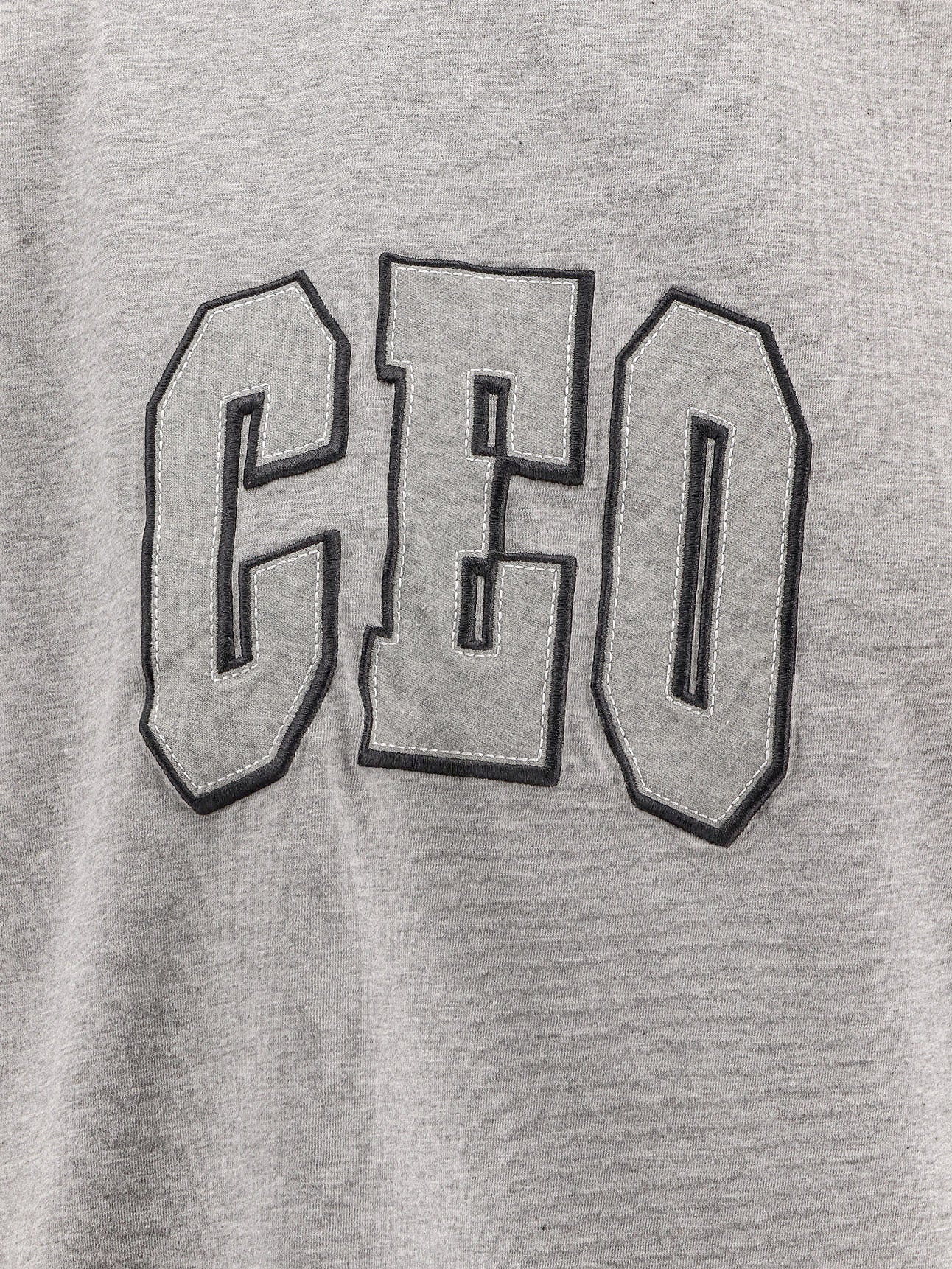 Balenciaga T-shirts and Polos Grey Cotone