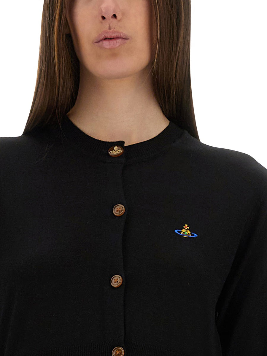 Cardigan Bea Black Wool Jumpers
