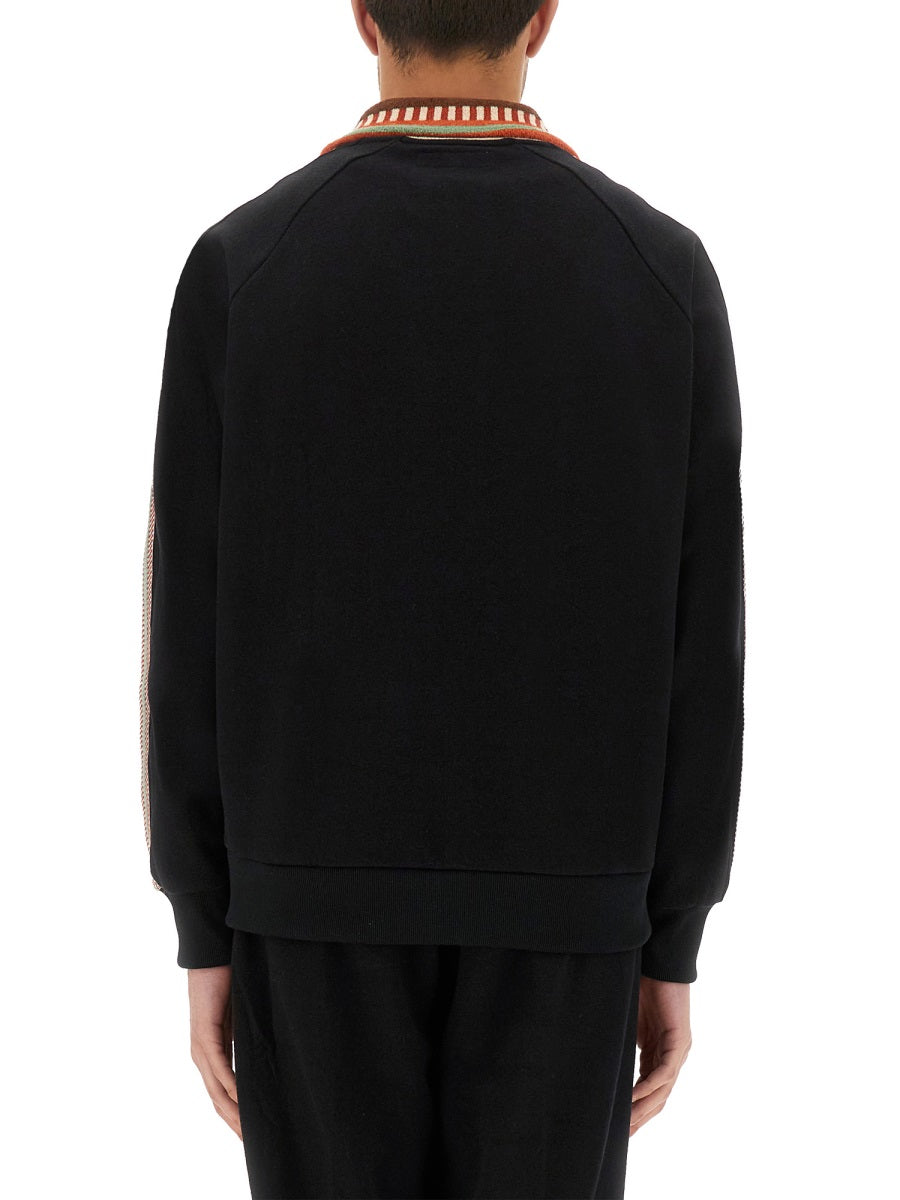 Track Jacket Mex Black Polyester