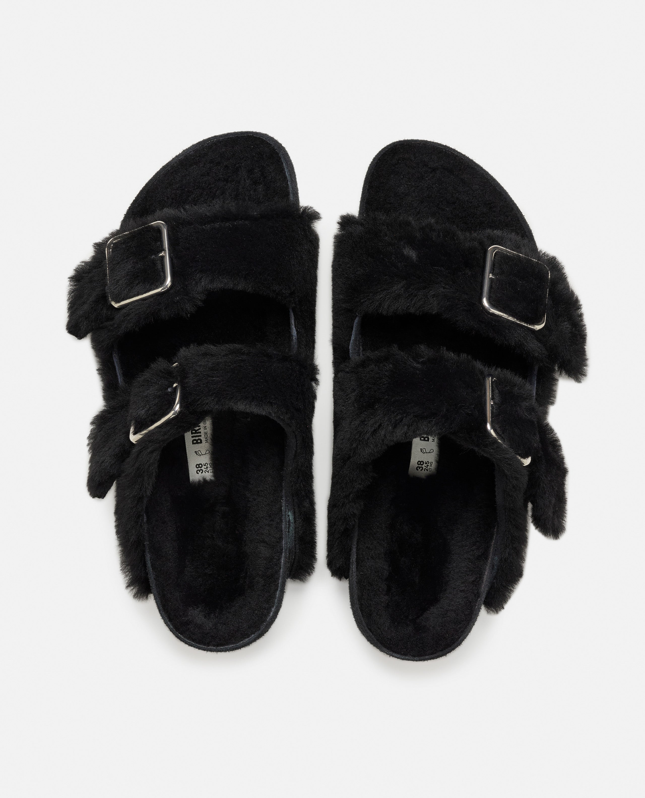 BIRKENSTOCK 1774 Sandals Black Fur