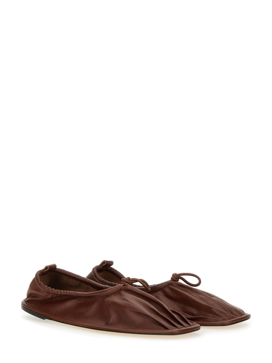 Dancer Puntera Supplement Brown Leather Shoe