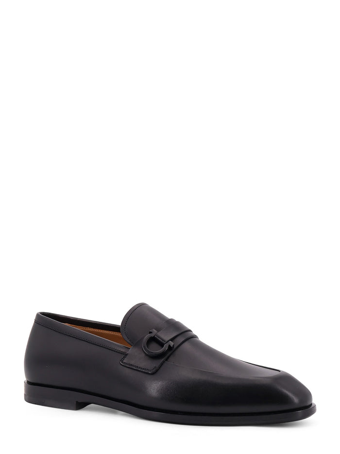 Ferragamo Flat Shoes Black Pelle