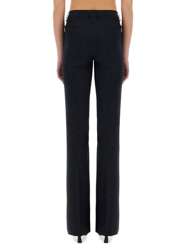 Elsa Pants Blue Cotton Trousers