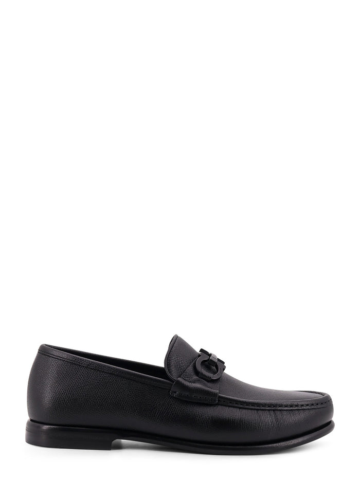 Ferragamo Flat Shoes Black Pelle
