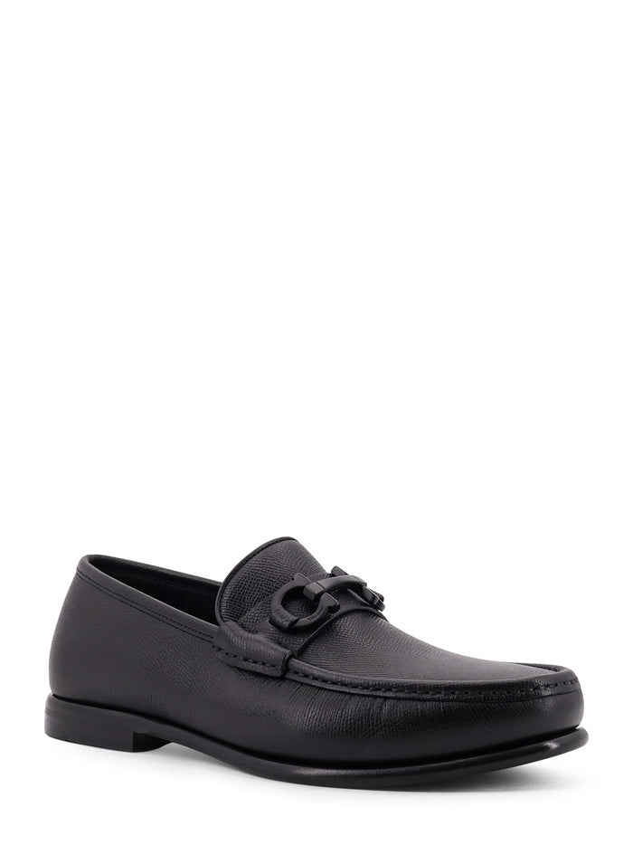Ferragamo Flat Shoes Black Pelle
