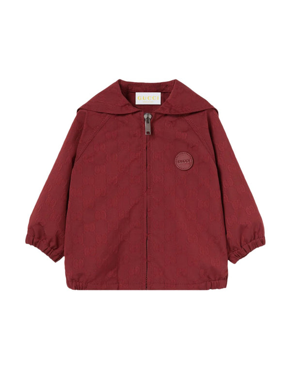 Jacket Calf Skin Red Polyester