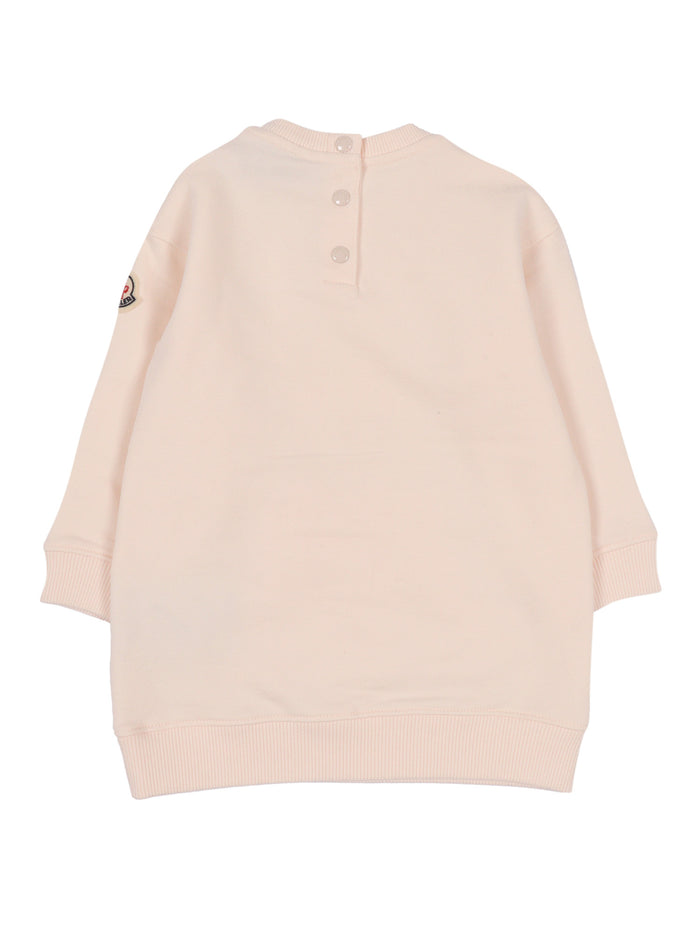 DRESS Pink Elastane Cotton