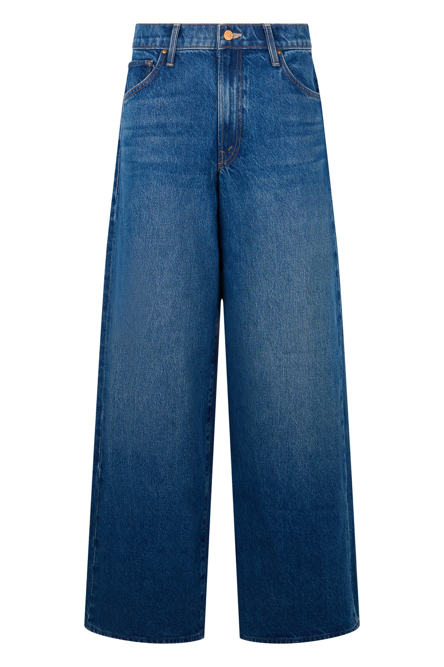Jeans Wide-Leg Blue Organic Cotton
