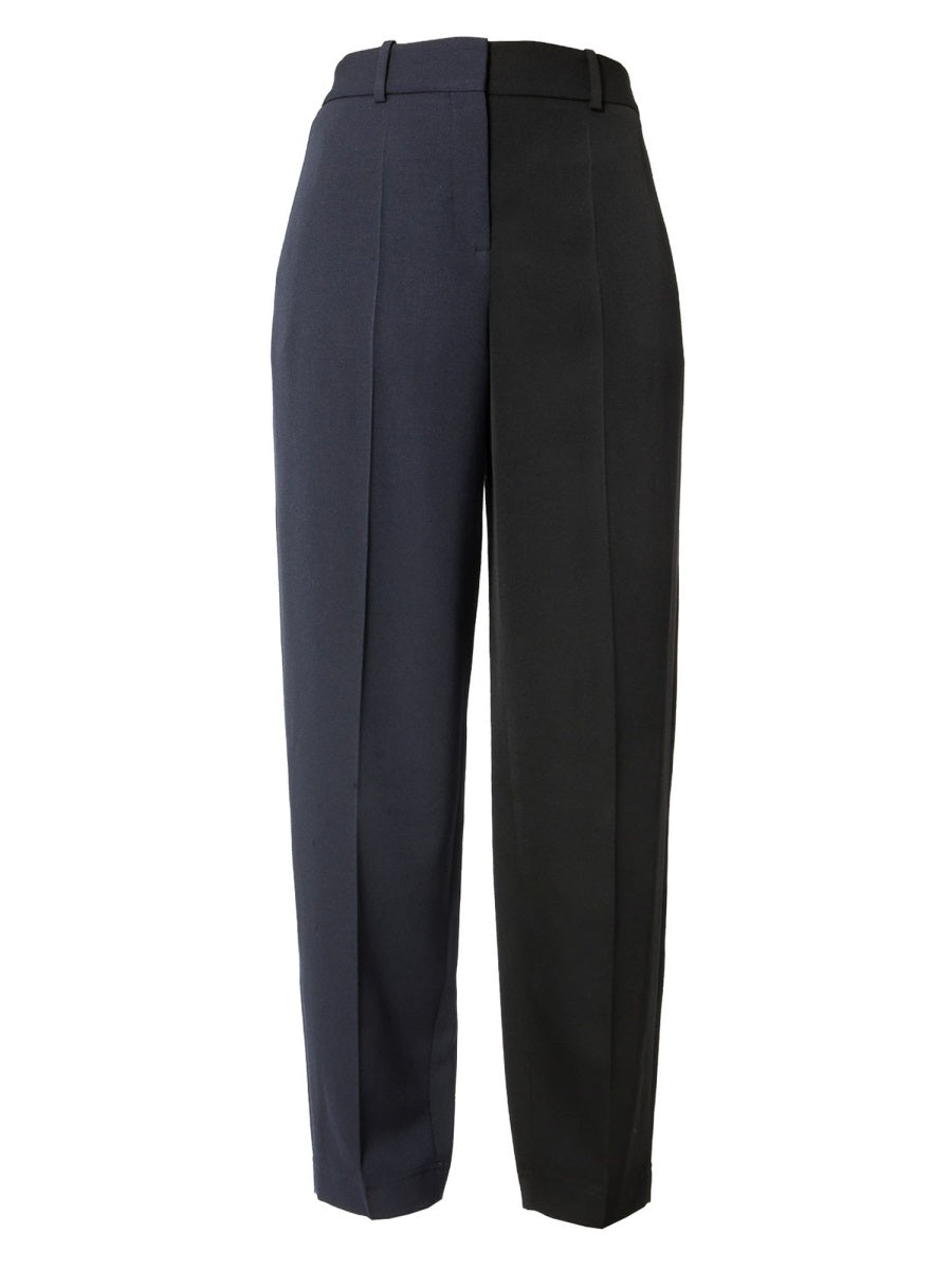 Tailored Pants Blue Wool Trousers