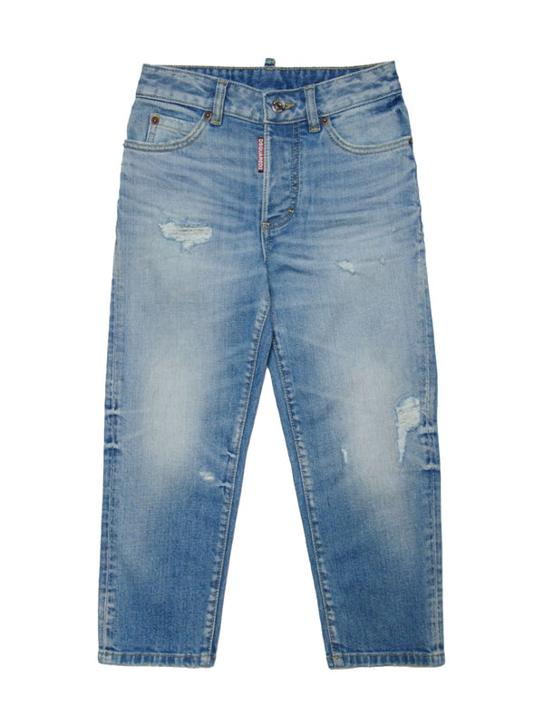 Jeans Denim Cotton Elastane Trousers