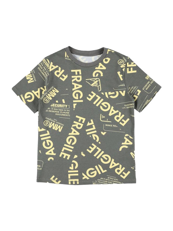 Shirt Green Cotton Blend Elastane T-shirts