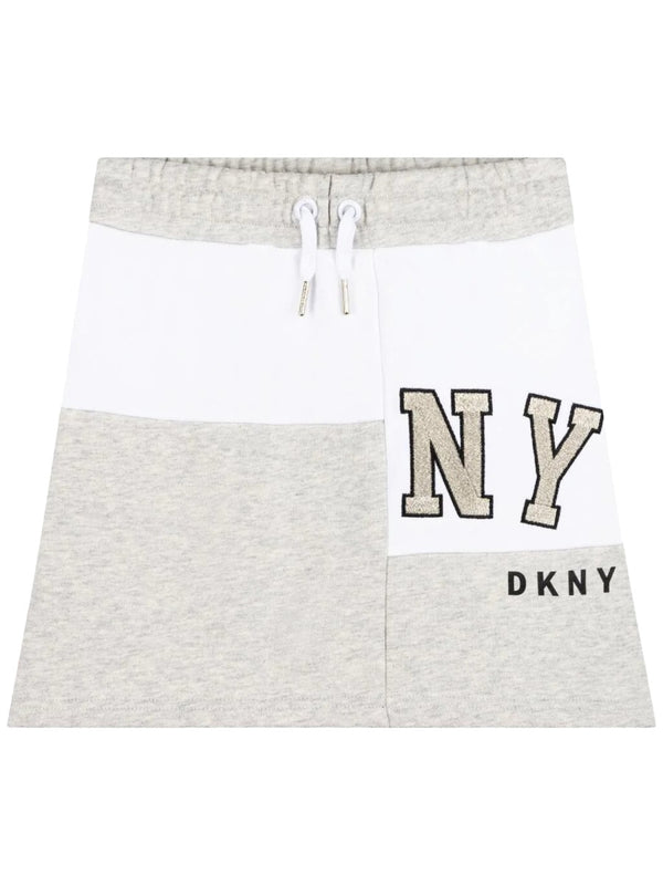 Skirt Beige Cotton Blend Polyester