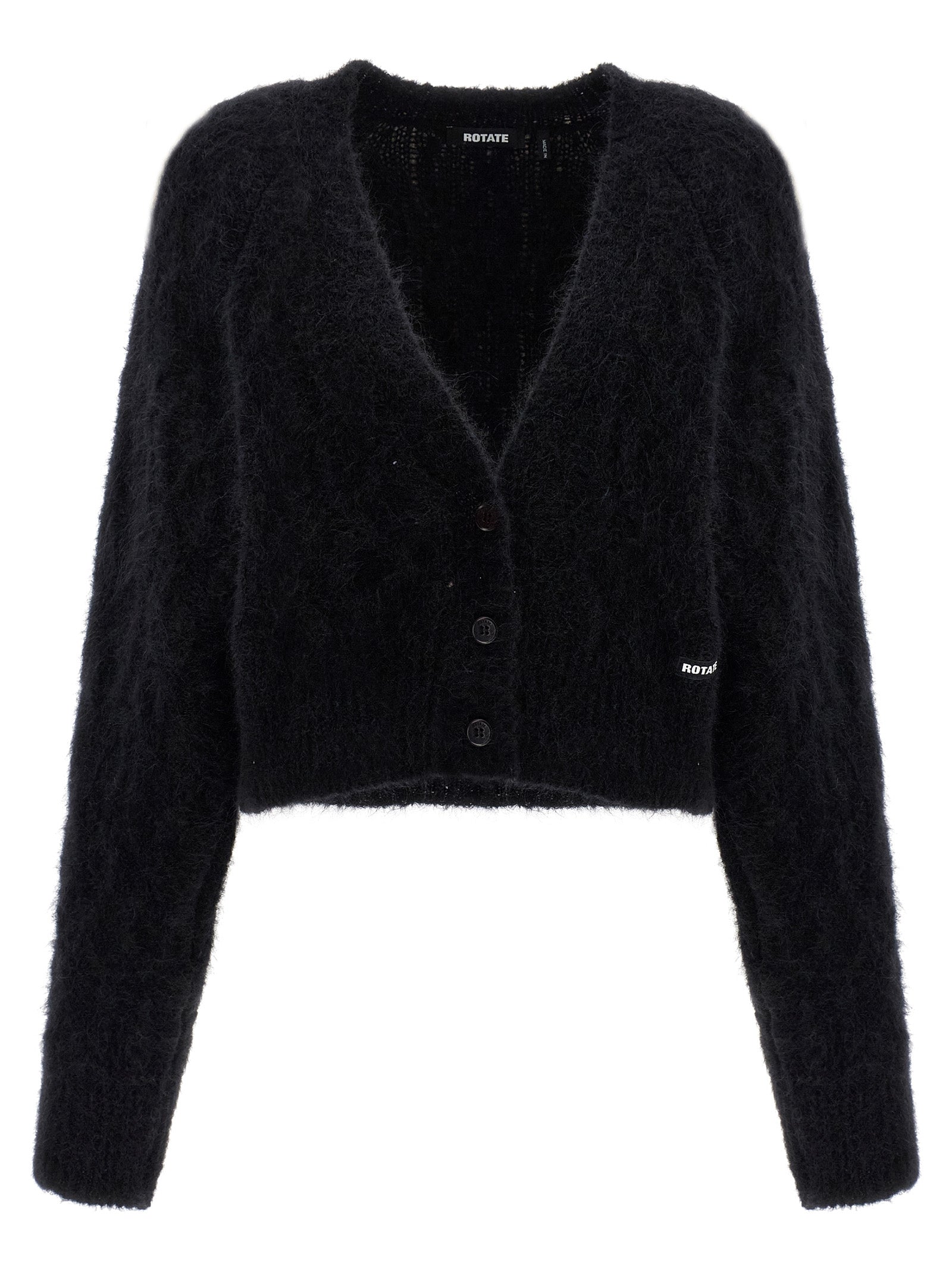 Flufy Knit cardigan Black Sweater, Cardigans