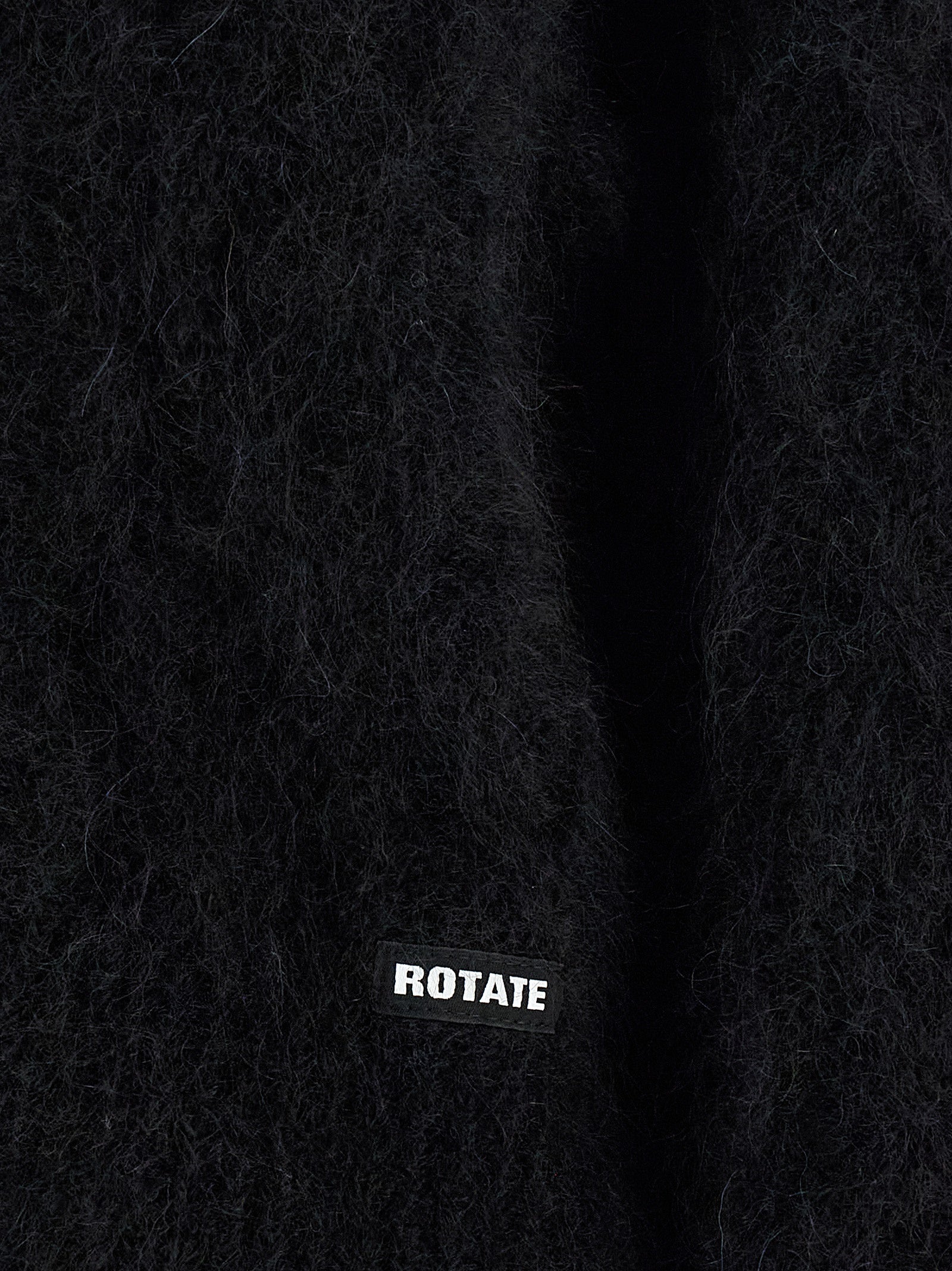 Flufy Knit cardigan Black Sweater, Cardigans