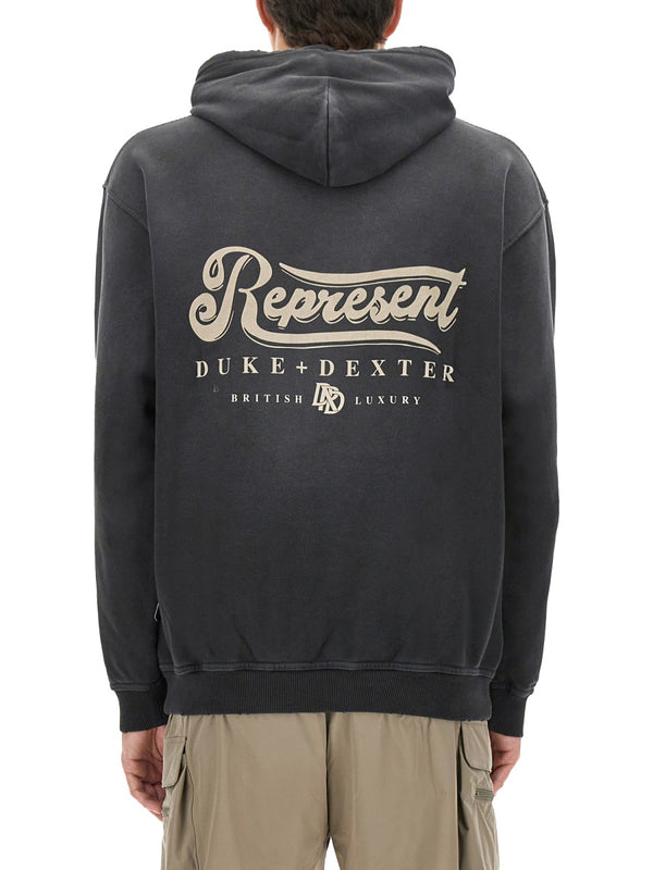 D+d British Luxury Sweatshirt Black Cotton Sweatshirts