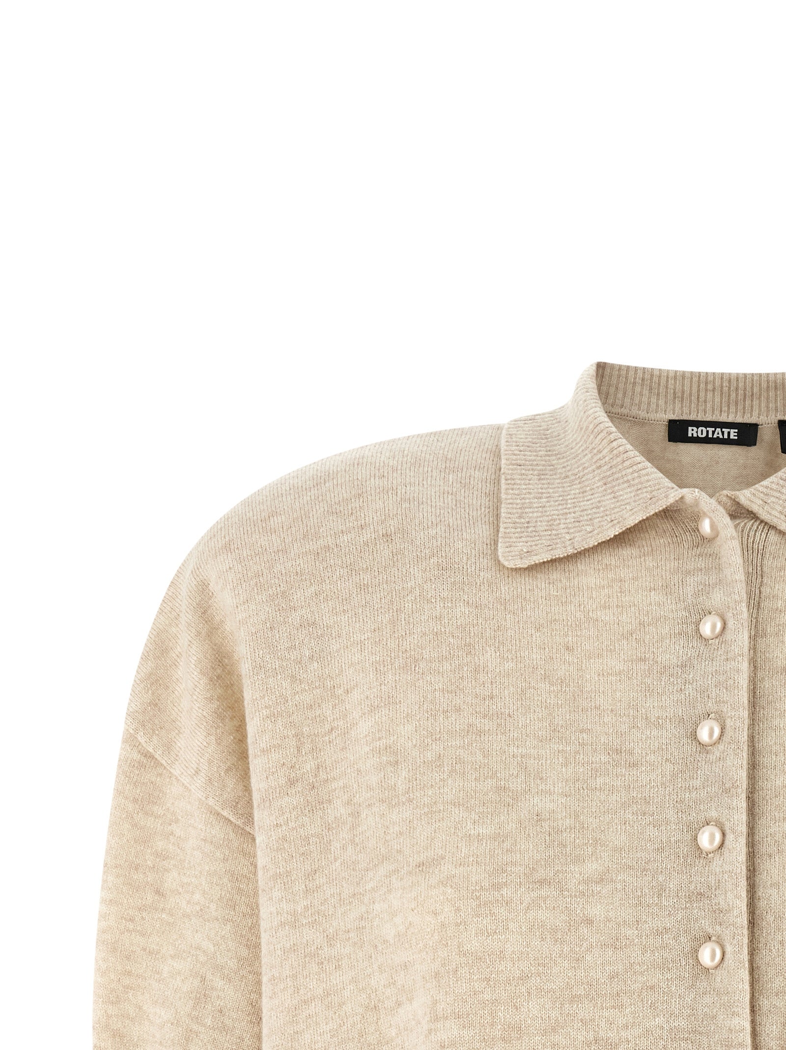 Polo Beige Wool Cashmere