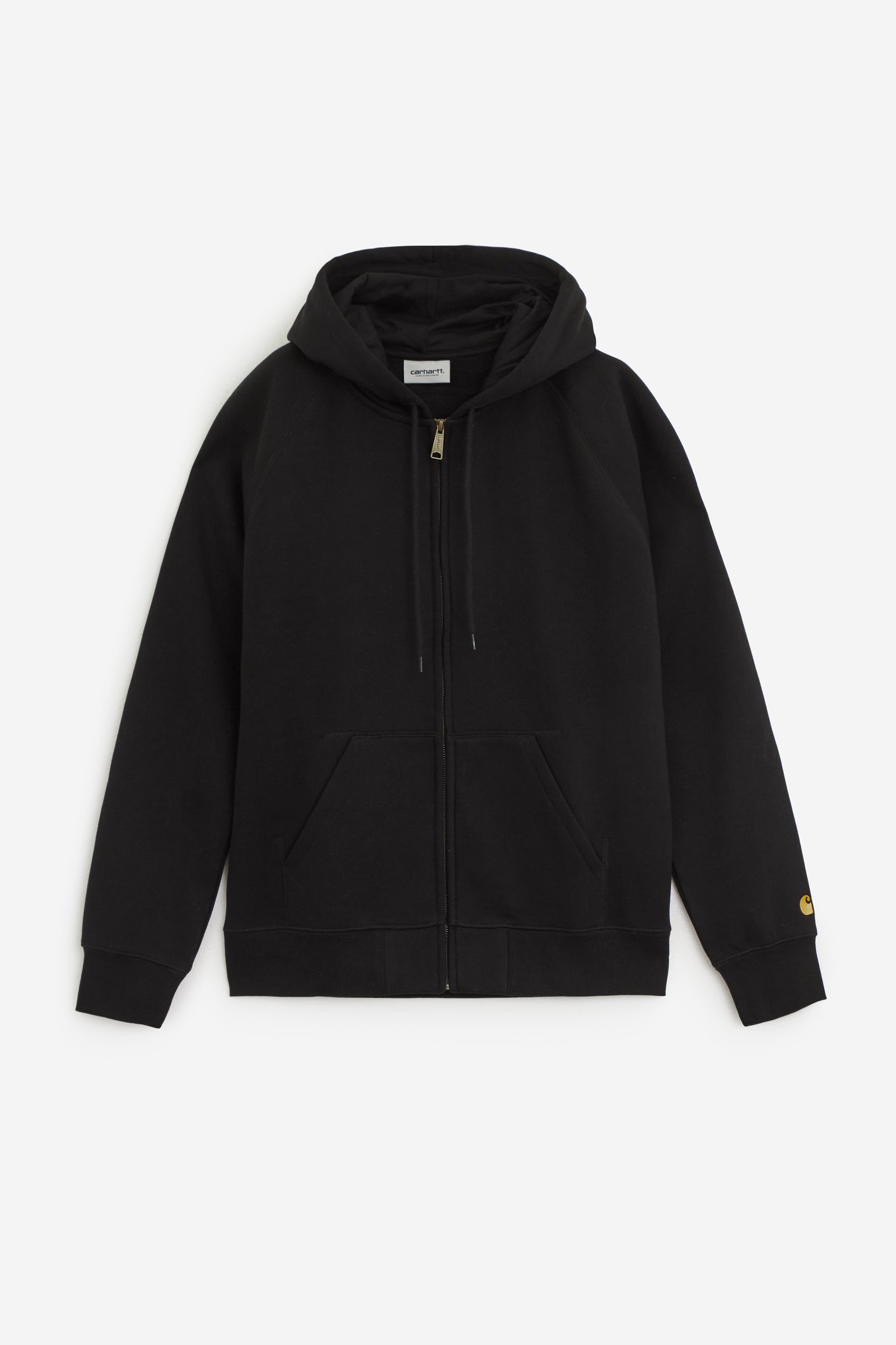 HOODED CHASE JACKET Sweatshirt Black Cotton Abbigliamento
