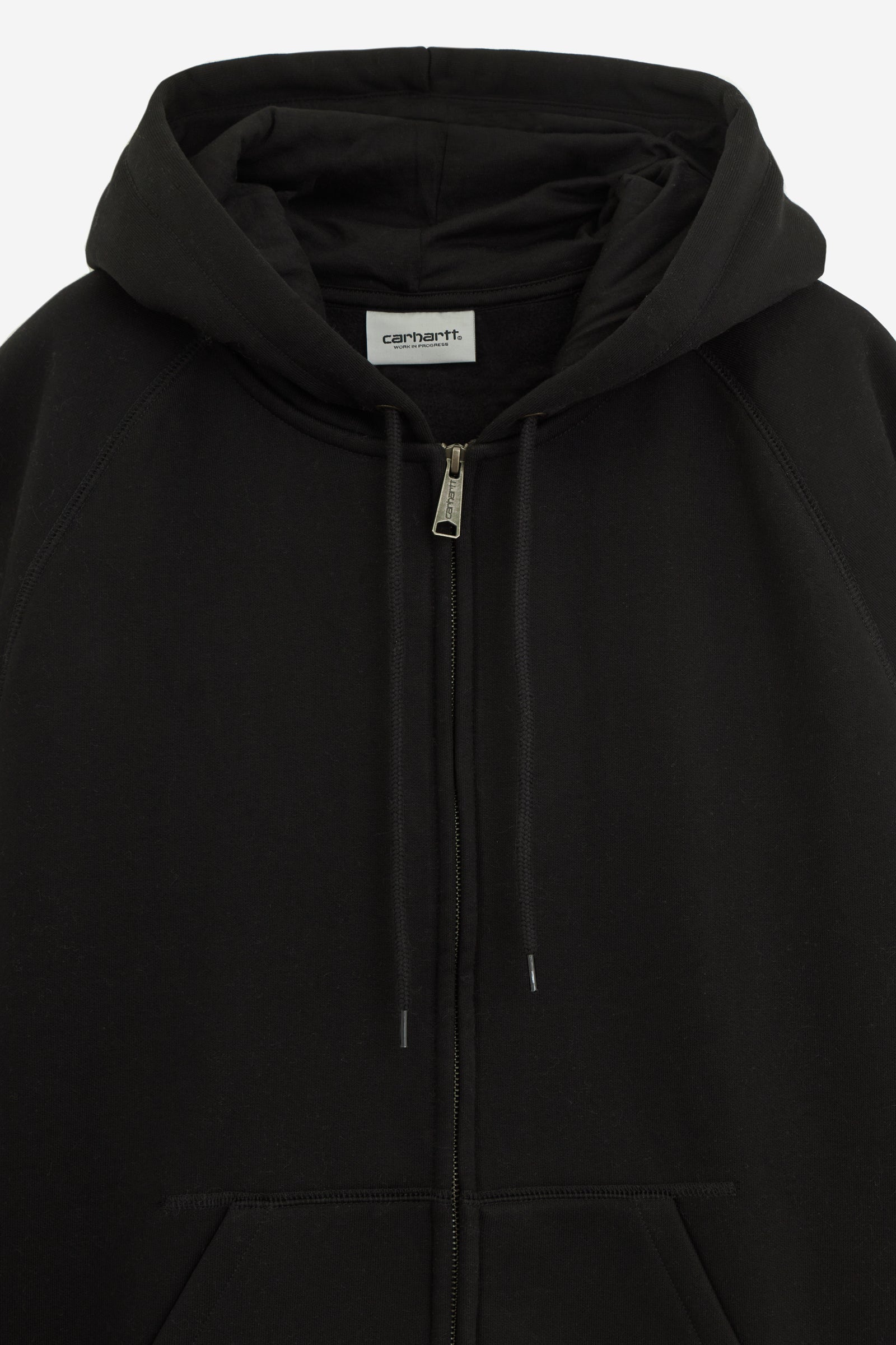 HOODED CHASE JACKET Sweatshirt Black Cotton Abbigliamento