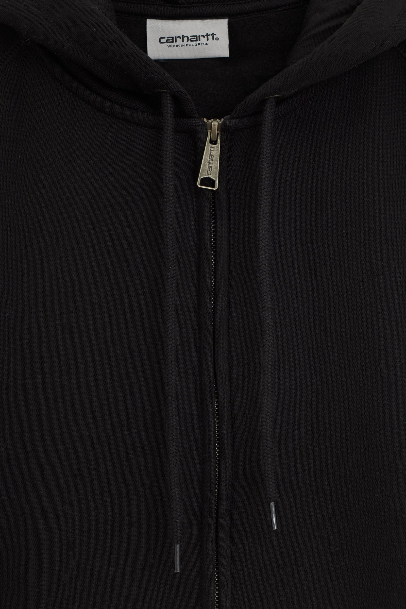 HOODED CHASE JACKET Sweatshirt Black Cotton Abbigliamento