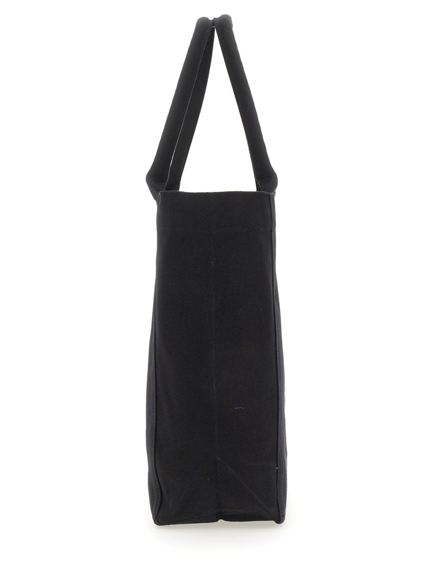 Small Tote Bag Black Cotton Handbags