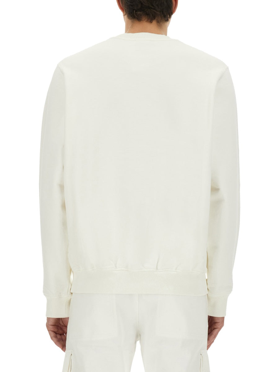 Sweatshirt With Home Way Mountain Embroidery Multicolour Organic Cotton Sweatshirts