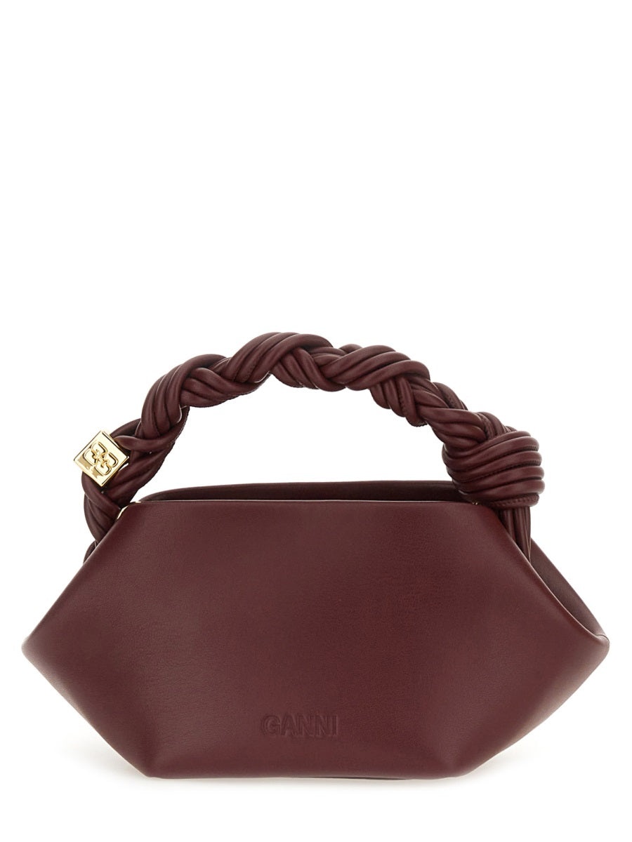 Mini Handbag Bou Bordeaux Recycled Leather Handbags