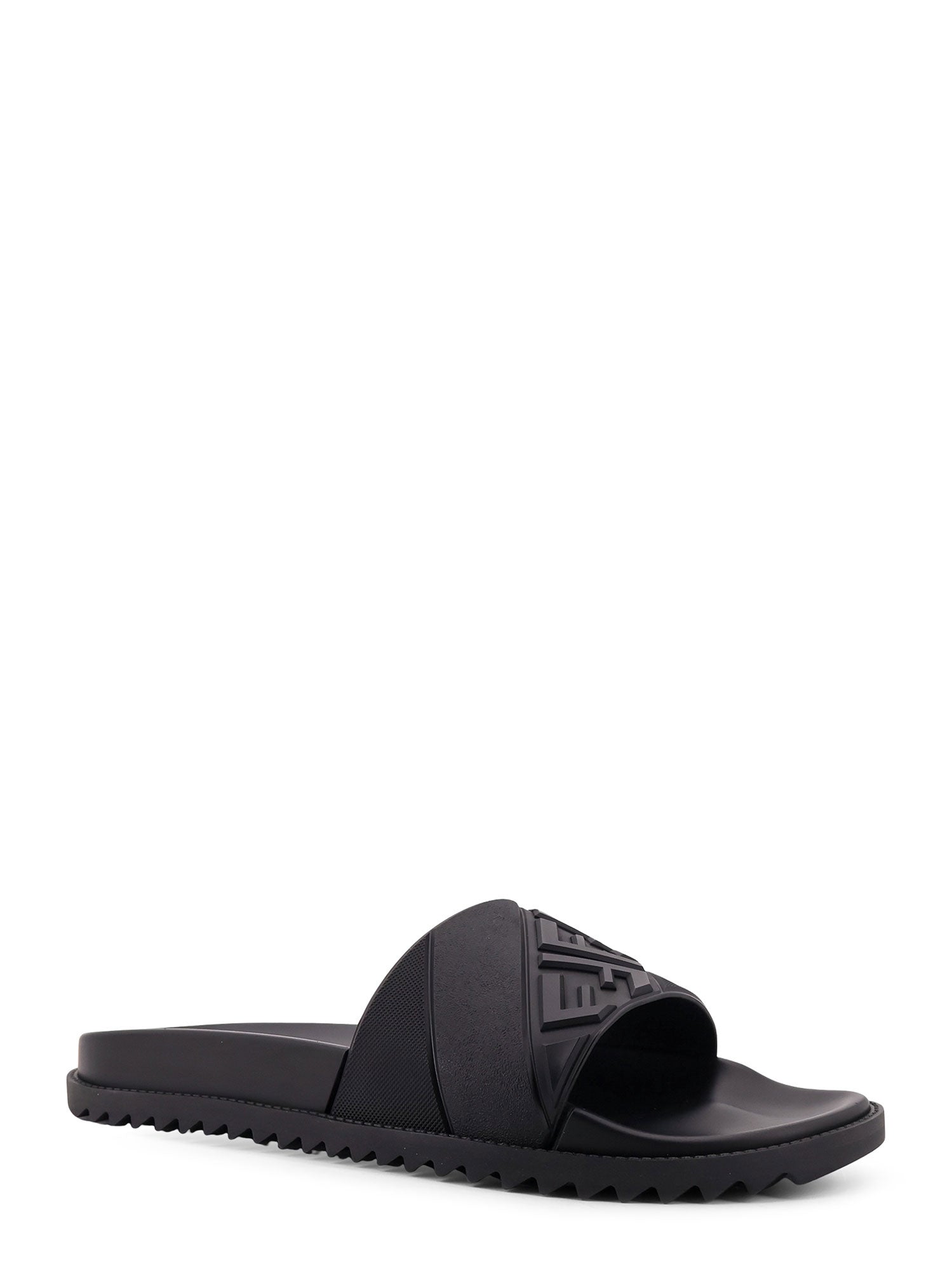 Fendi Sandals Black Gomma