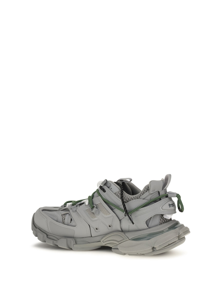 Sneakers Track Trail Laces Grey-Yellow-White-Navy Grey/yellow/white/navy Polyurethane Trainers
