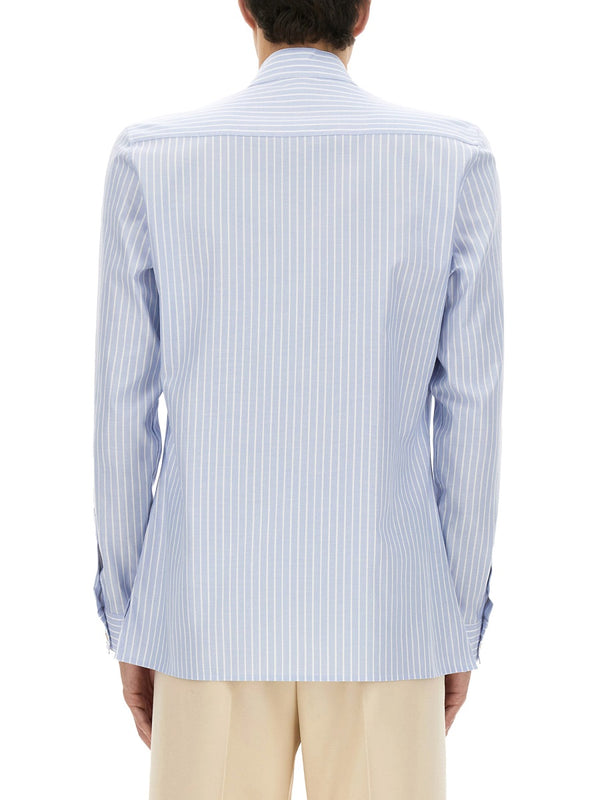 Oxford Cotton Shirt Baby Blue