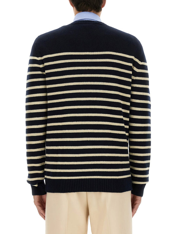 Chez Valentine Wool Sweater Blue Virgin Jumpers
