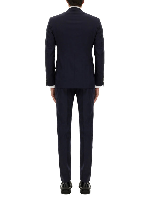 Suit Grand Overcheck Shelton Blue Suits