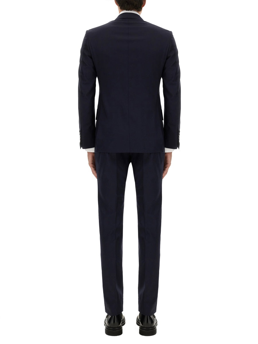 Suit Grand Overcheck Shelton Blue Suits