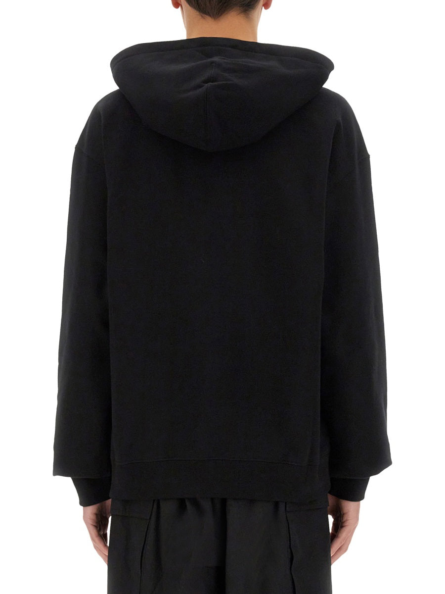 Hoodie Black Cotton Sweatshirts