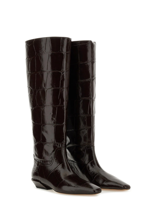 Bettina Boots Black Leather