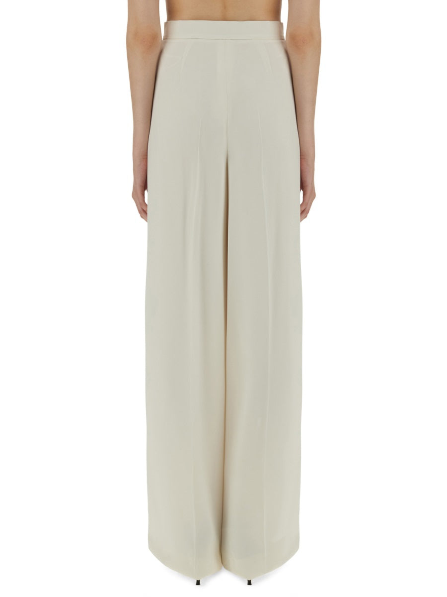 Wide-Leg Trousers Handcuff Ivory Triacetate