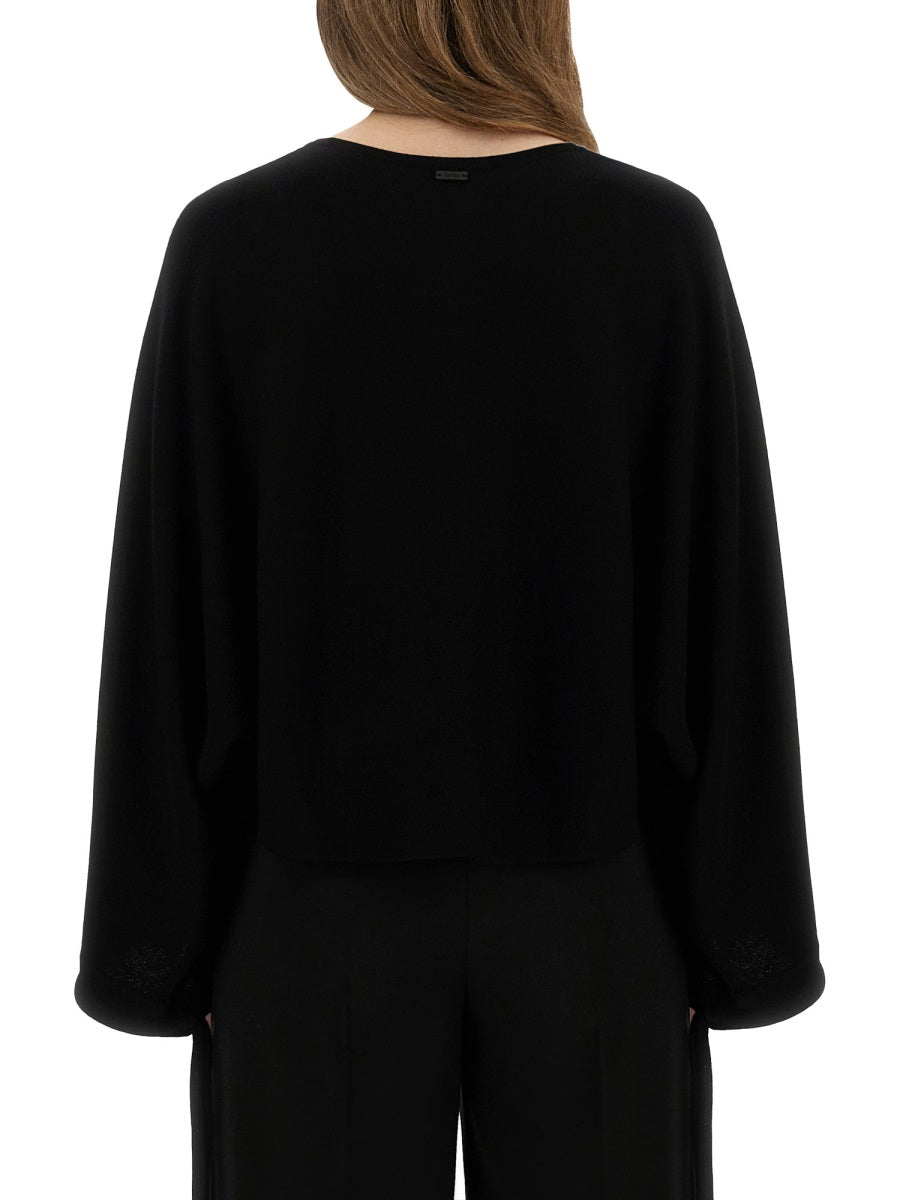 Mesh Jumper Fraias Black Jumpers