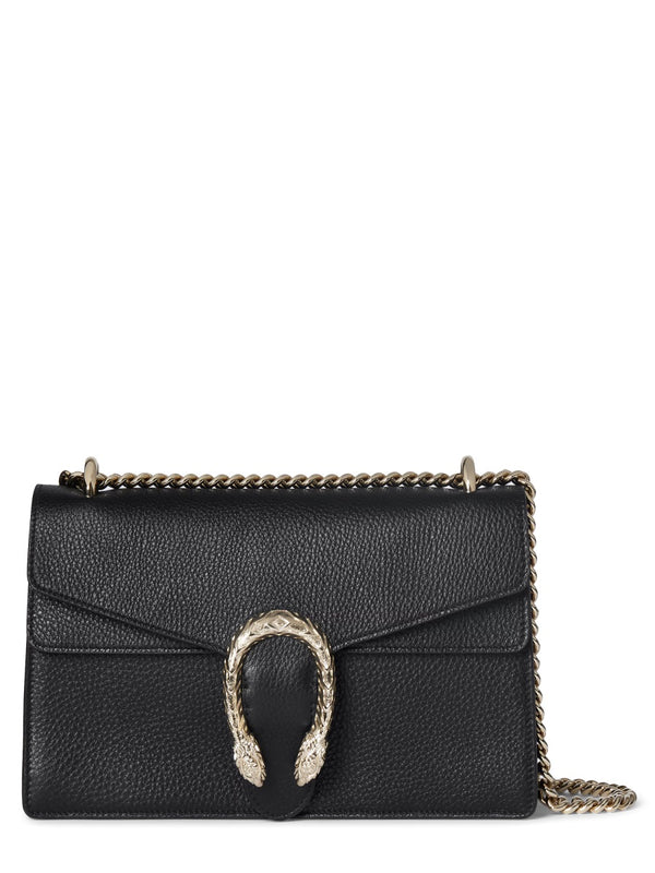 Shoulder Bag Dionysus Black Calf Skin