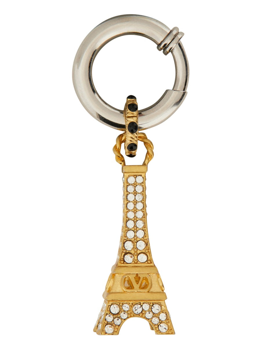 Mono Earring Chez Valentine Gold Brass Earrings