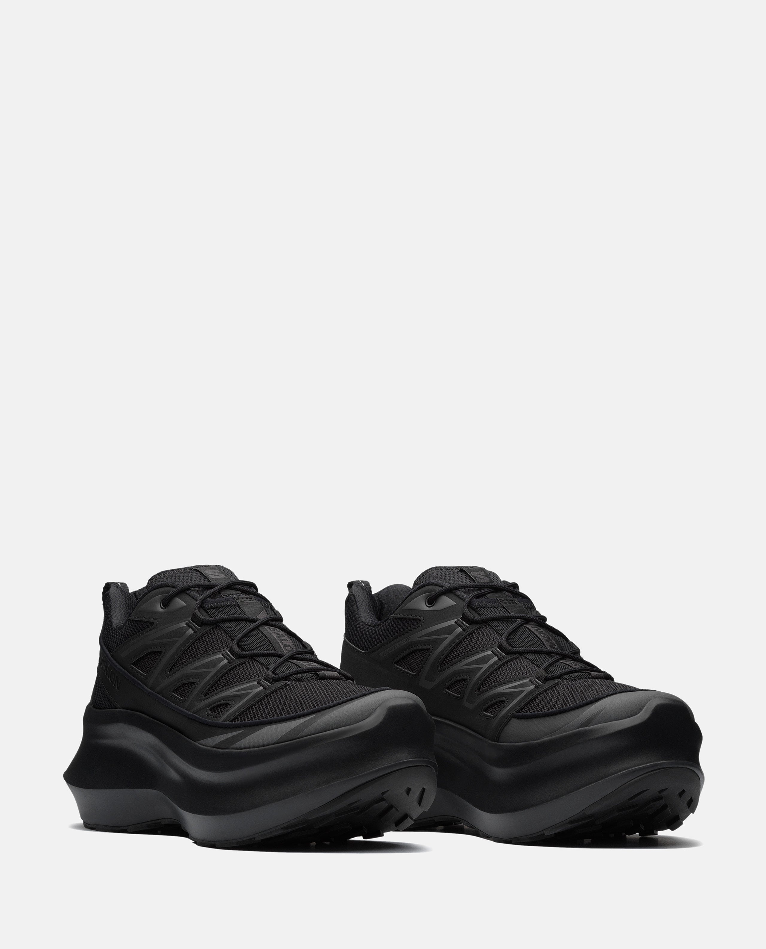 Comme Des Garcons Sneakers Black Synthetic Textile