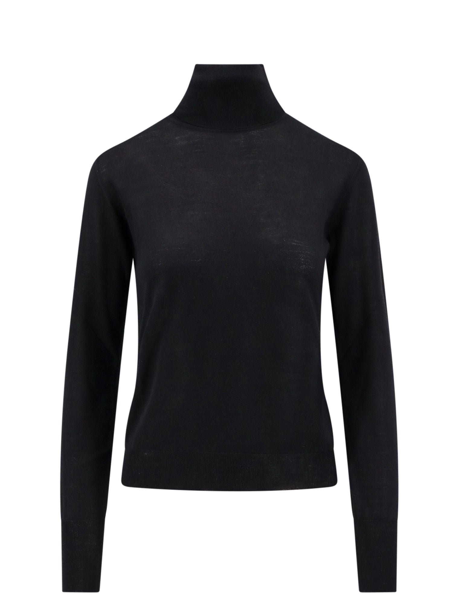 Golden Goose Sweaters Black Rib: Virgin Wool