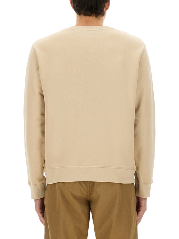 Sweatshirt Standard Beige Organic Cotton Sweatshirts