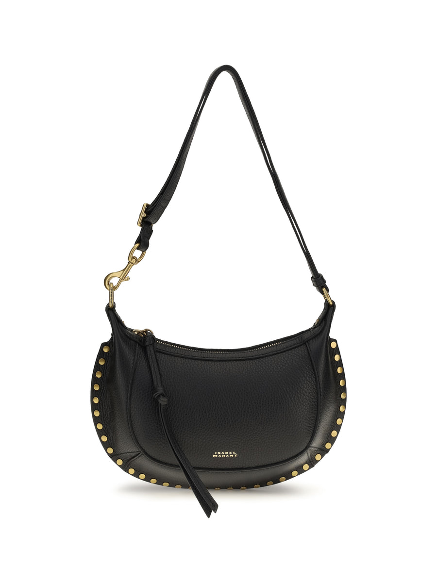 Isabel Marant 100% Calf Leather Bos Taurus shoulder bag in black