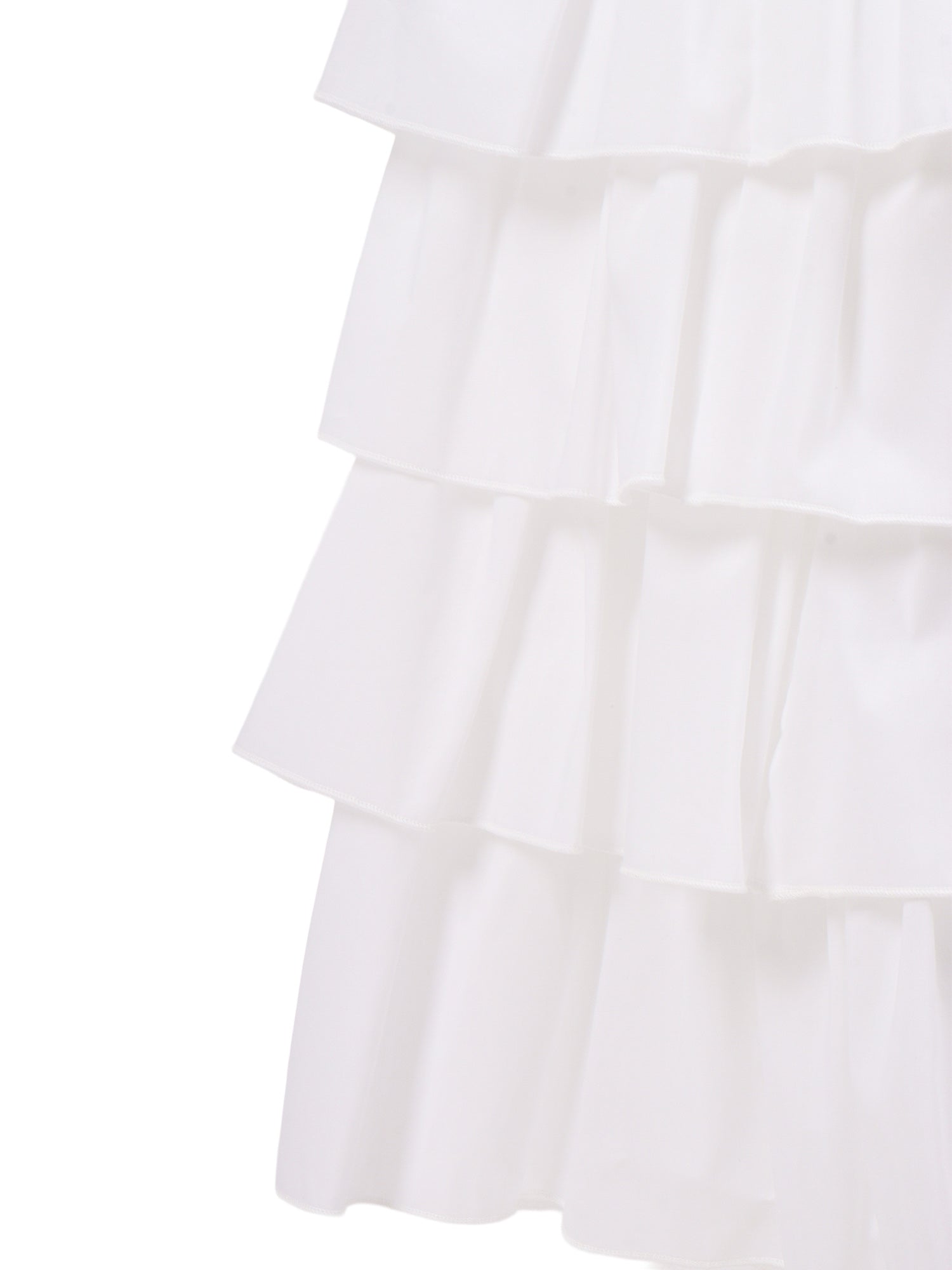 EMBROIDERED DRESS White