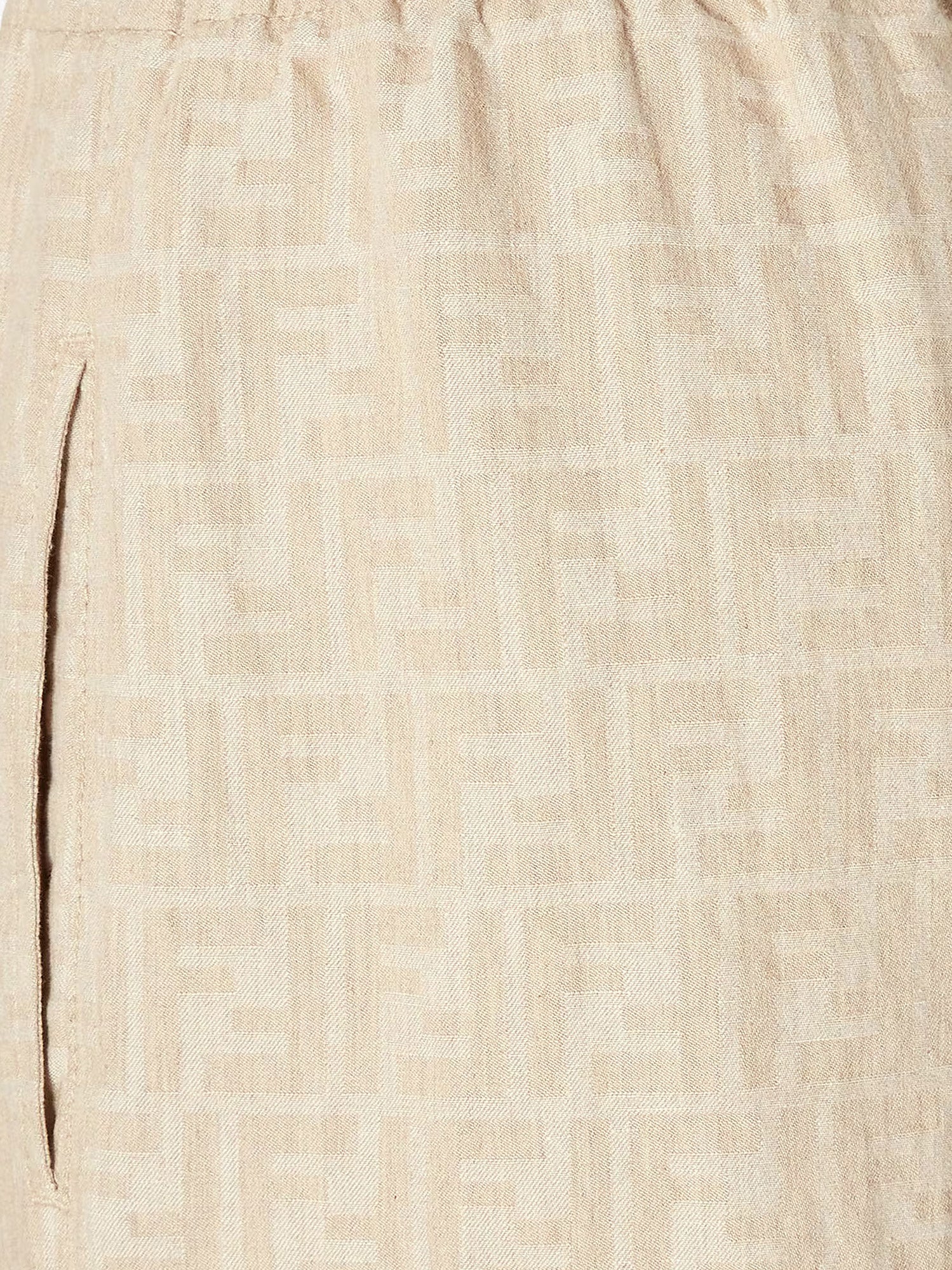Fendi Rtw Raffia-25 Cotone Lino