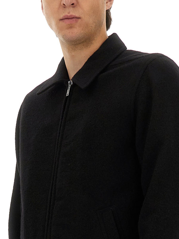 Shirt Jacket Black New Wool