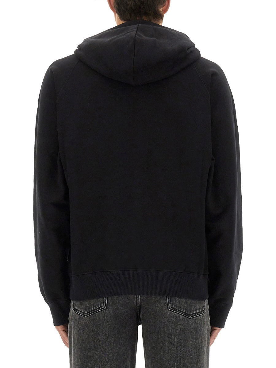 Hoodie Black Cotton Sweatshirts