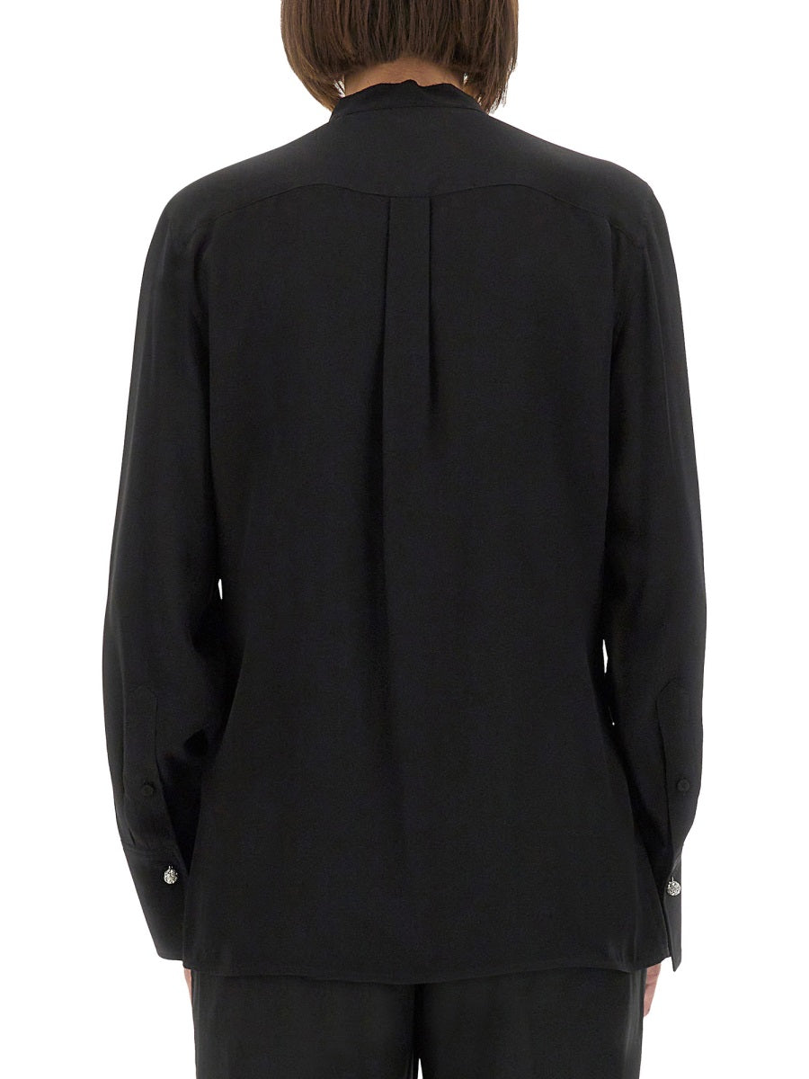 Silk Shirt Black